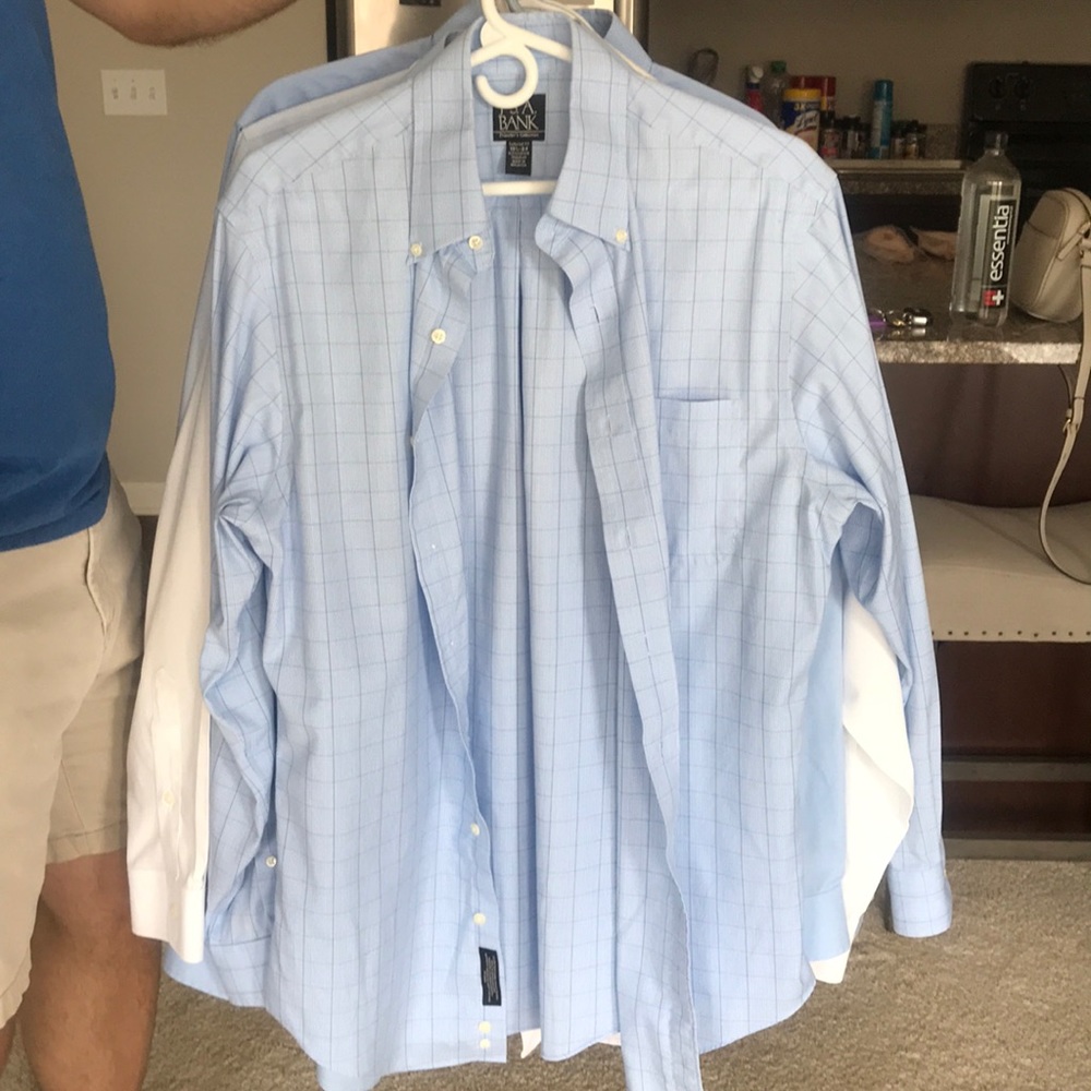 Men’s dress shirts.